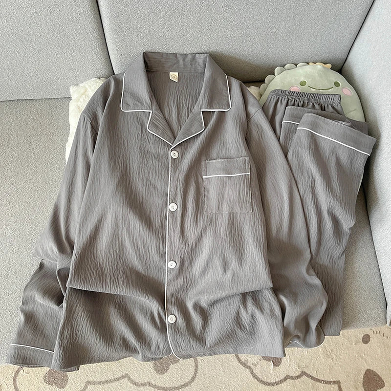 Cozy Classic Men's Pajama Set