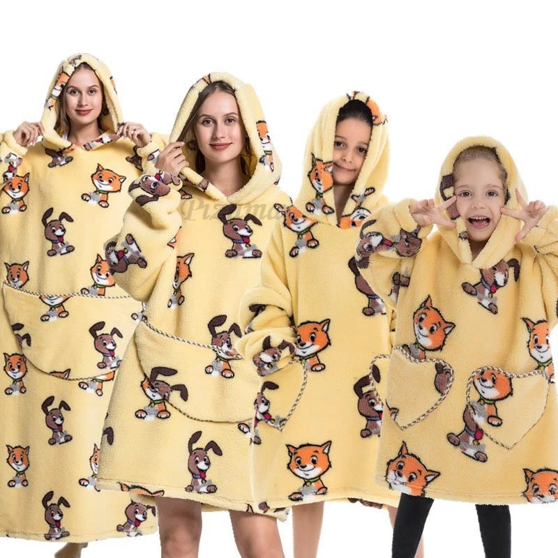 Cozy Avocado Fleece Hoodie