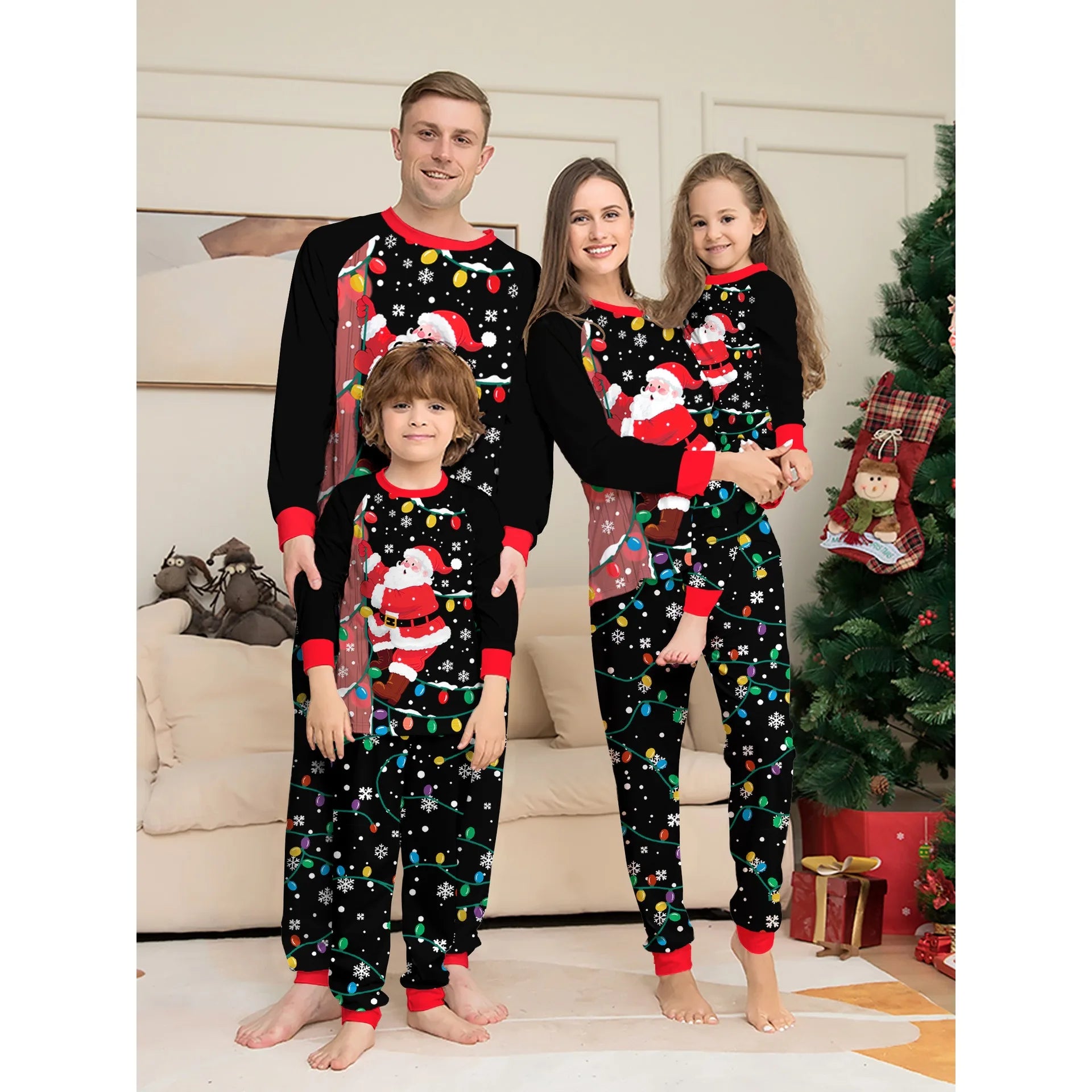 Festive Family Pajama Set