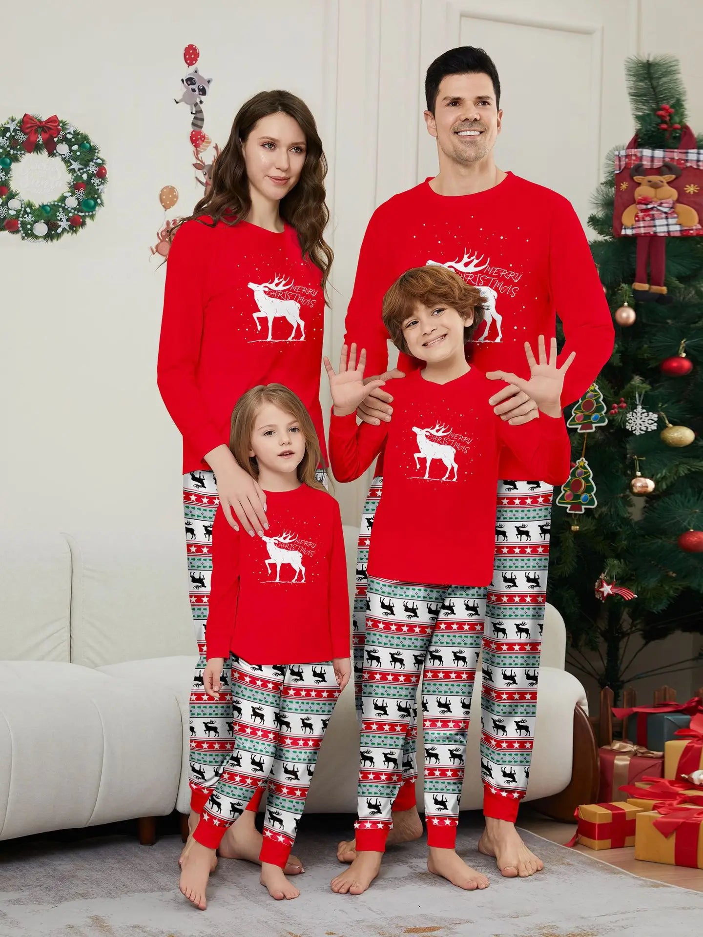 Festive Family Pajama Set