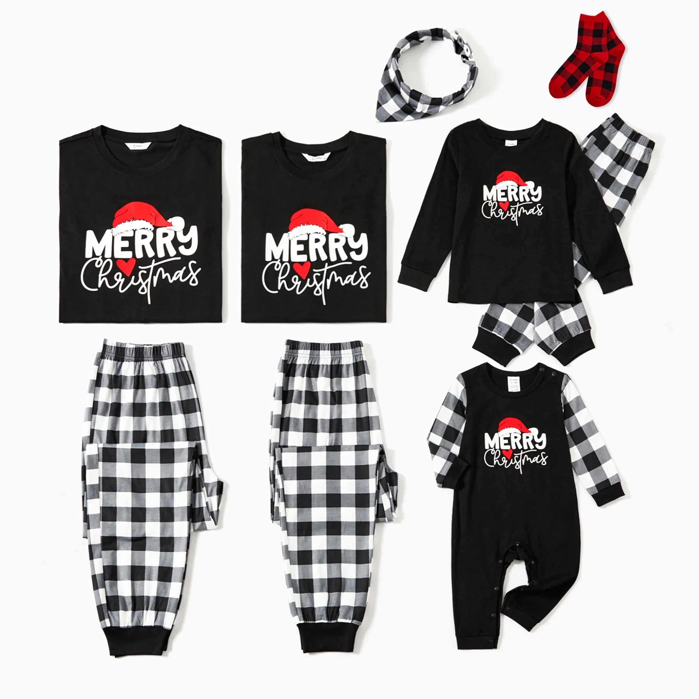 Family Christmas Pajamas Set