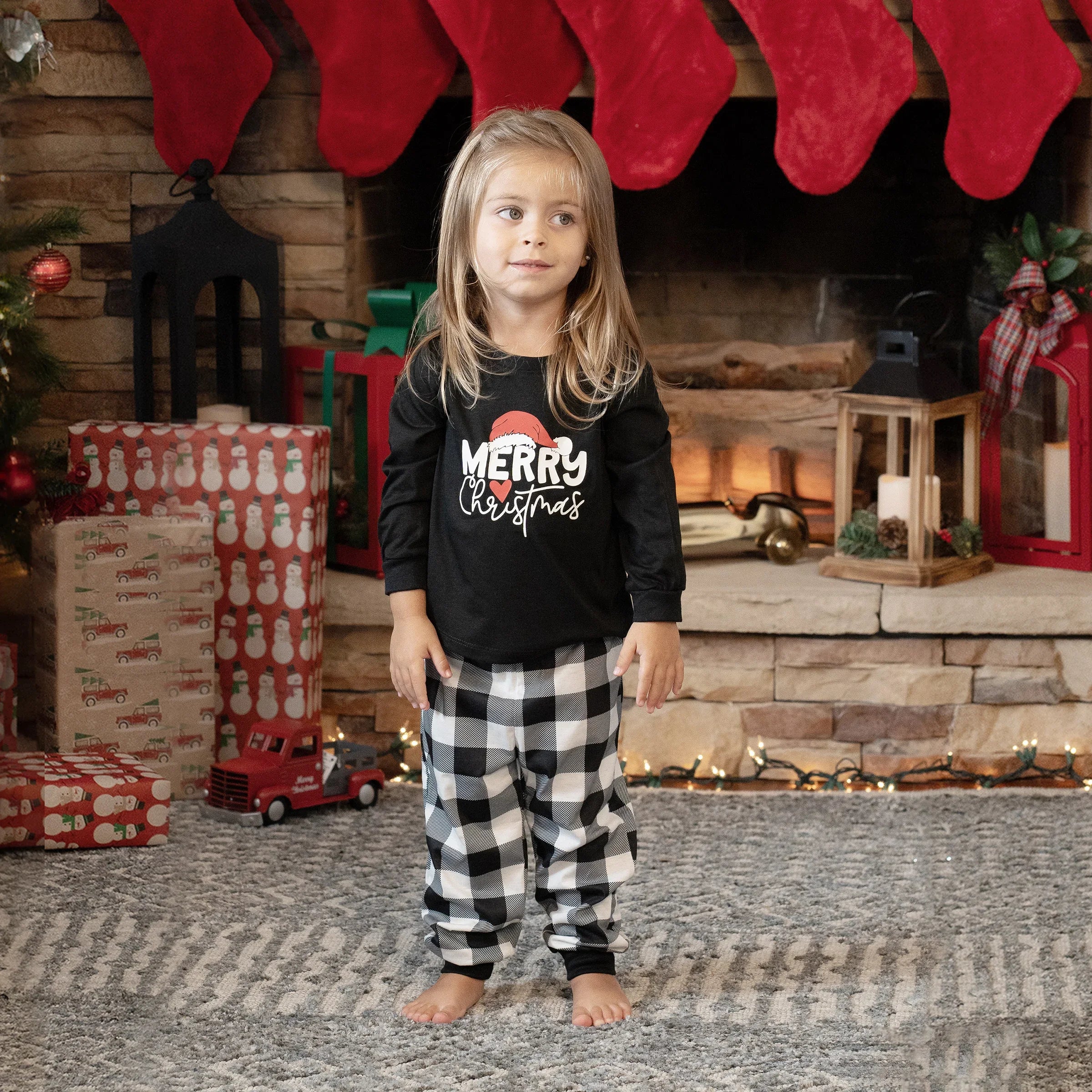 Family Christmas Pajamas Set