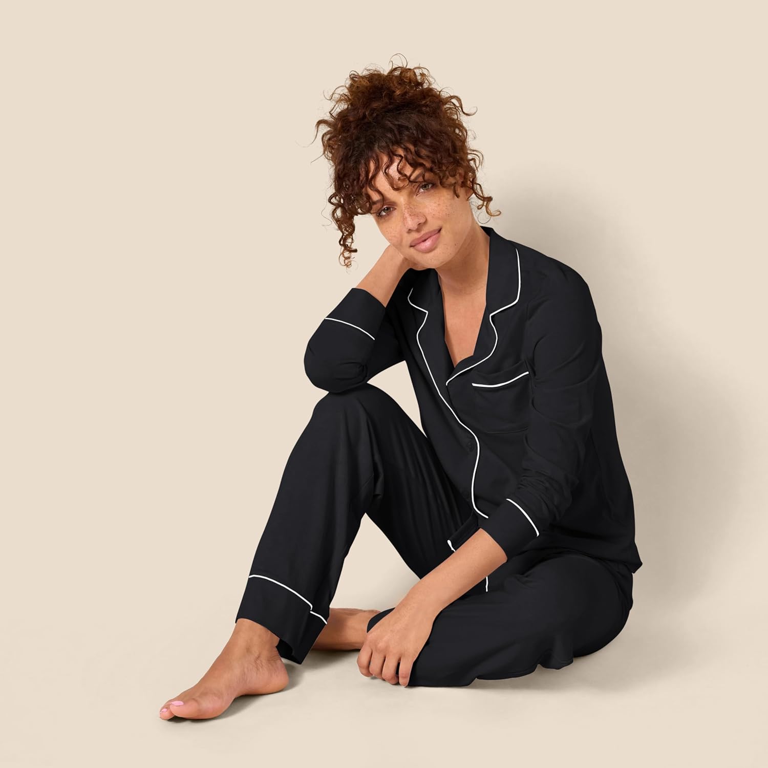 Ensemble Pyjama Doux Essentiel Confort Nuit