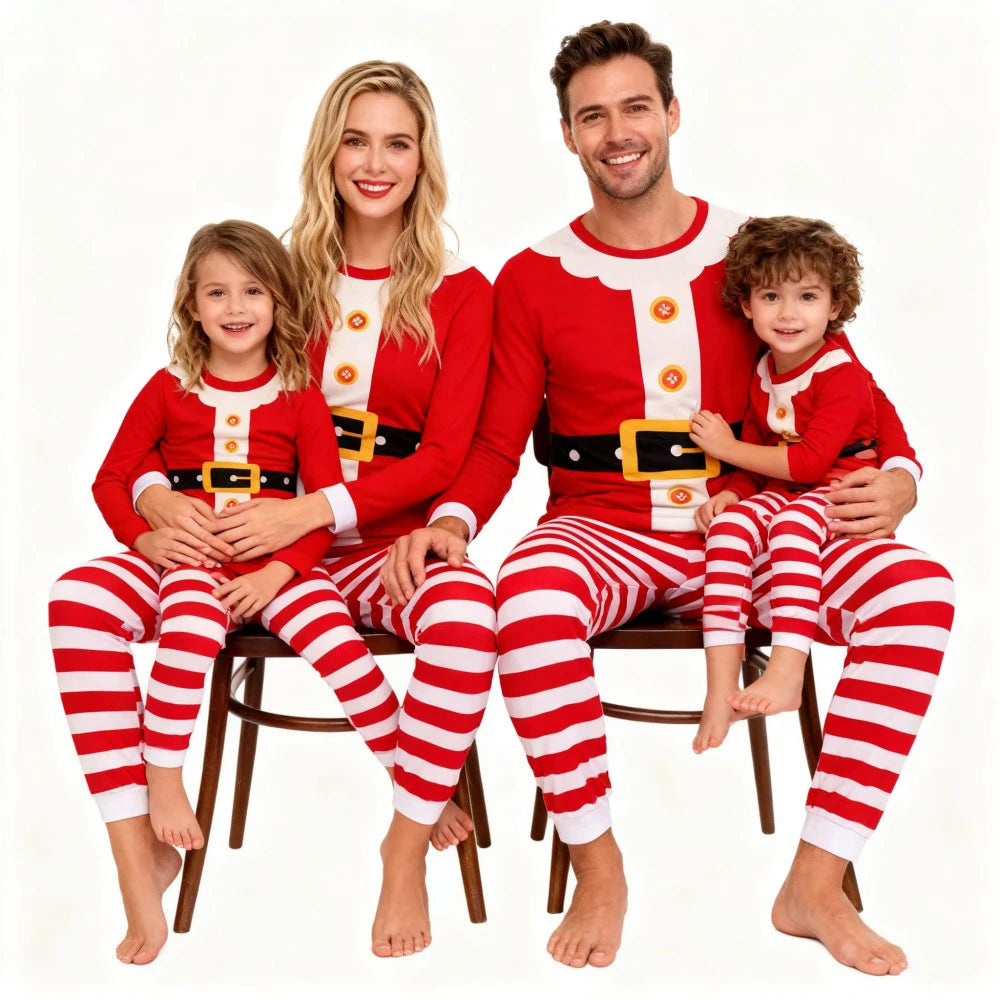 Festive Family Pajama Fun