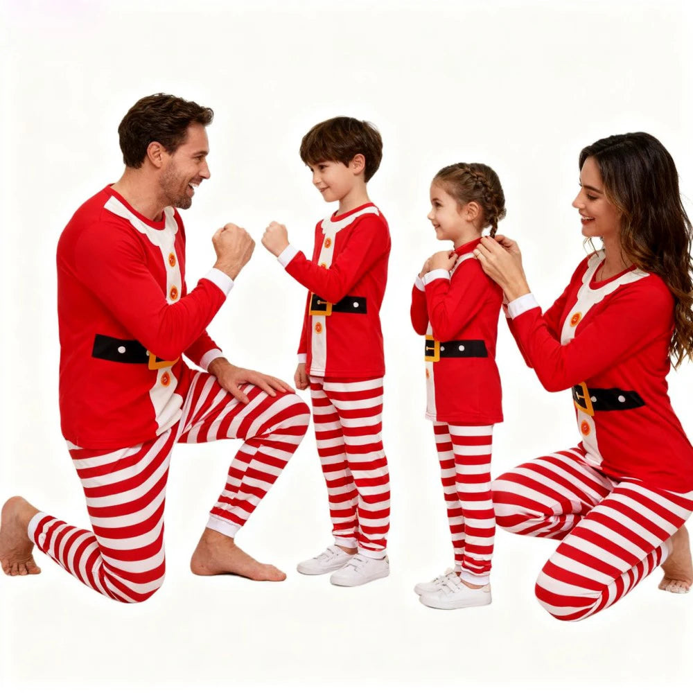 Festive Family Pajama Fun
