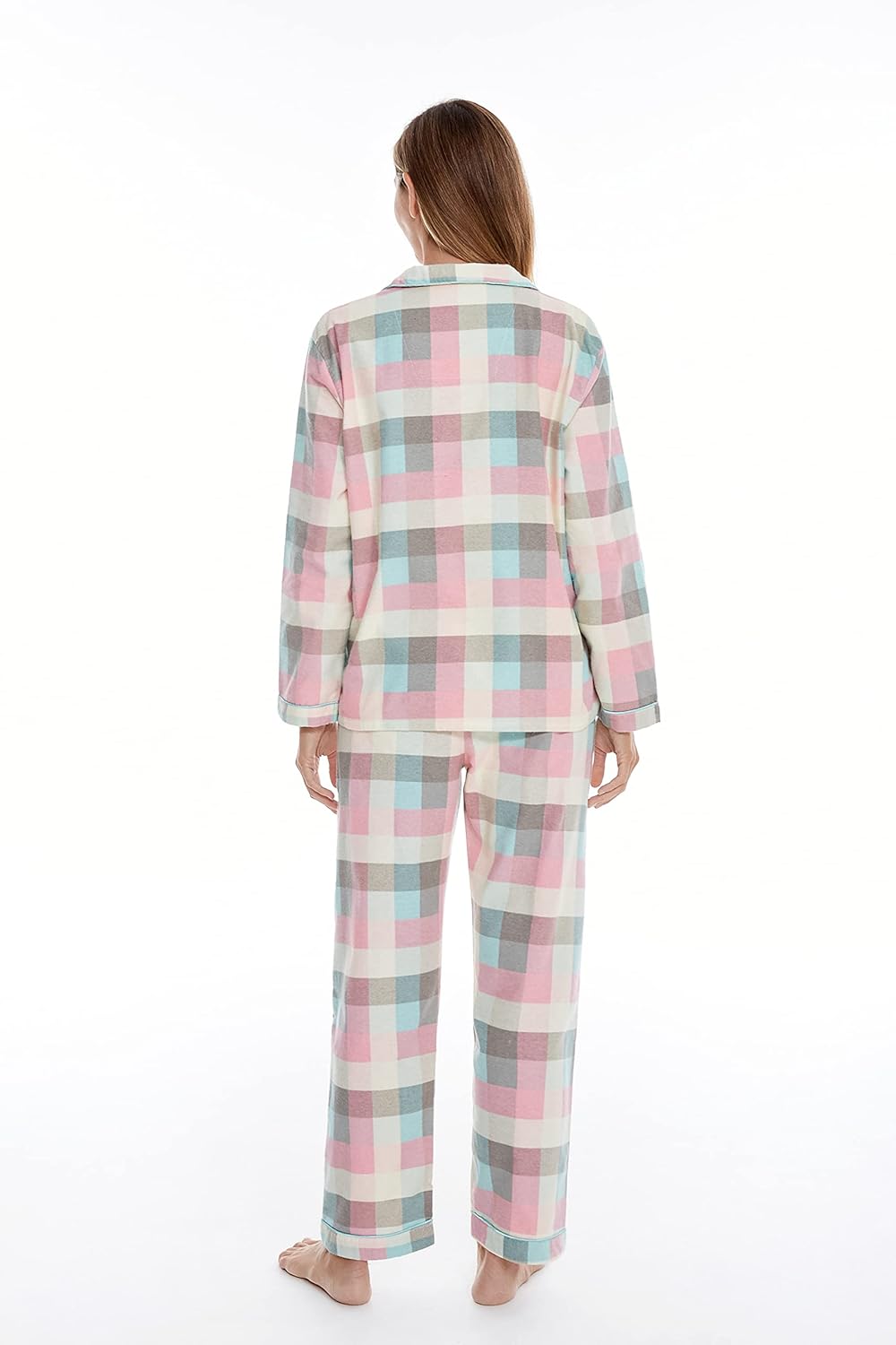 Cozy Cabin Flannel Pajama Set