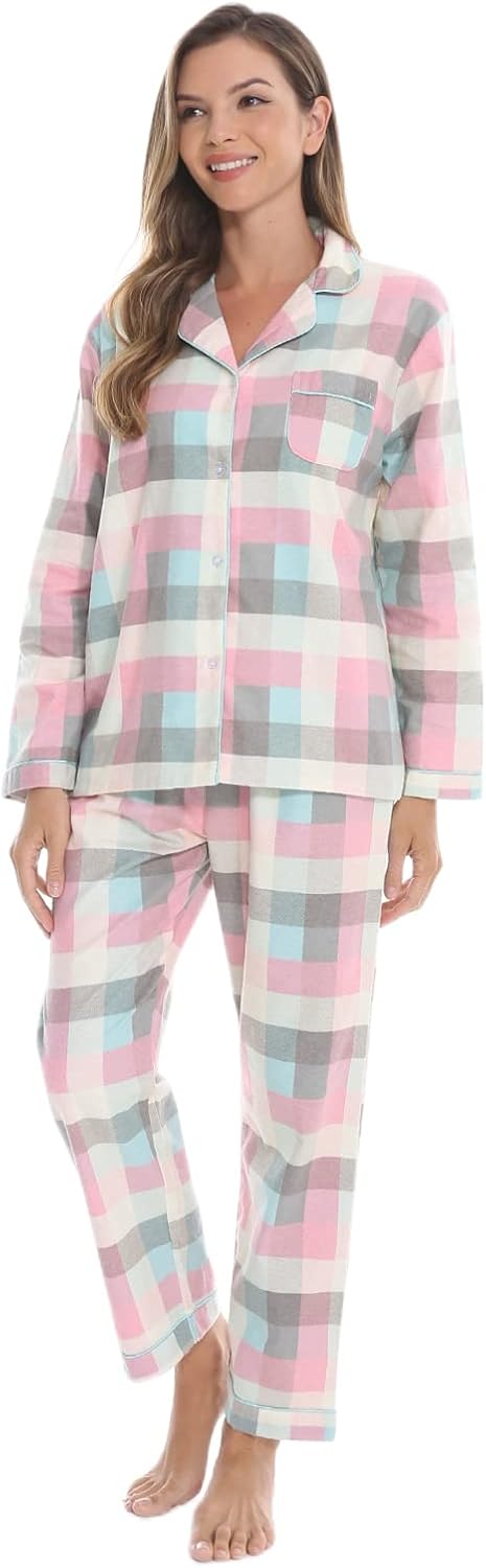 Cozy Cabin Flannel Pajama Set