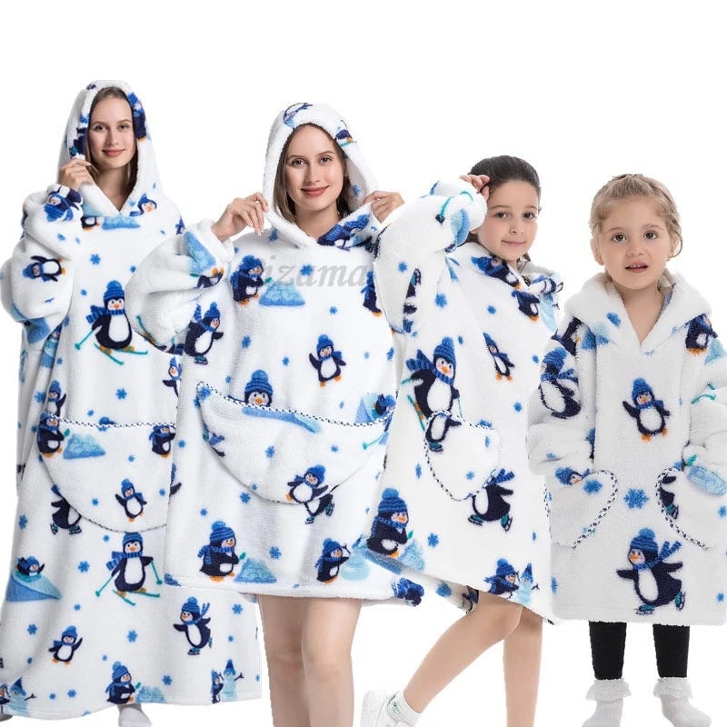 Cozy Avocado Fleece Hoodie