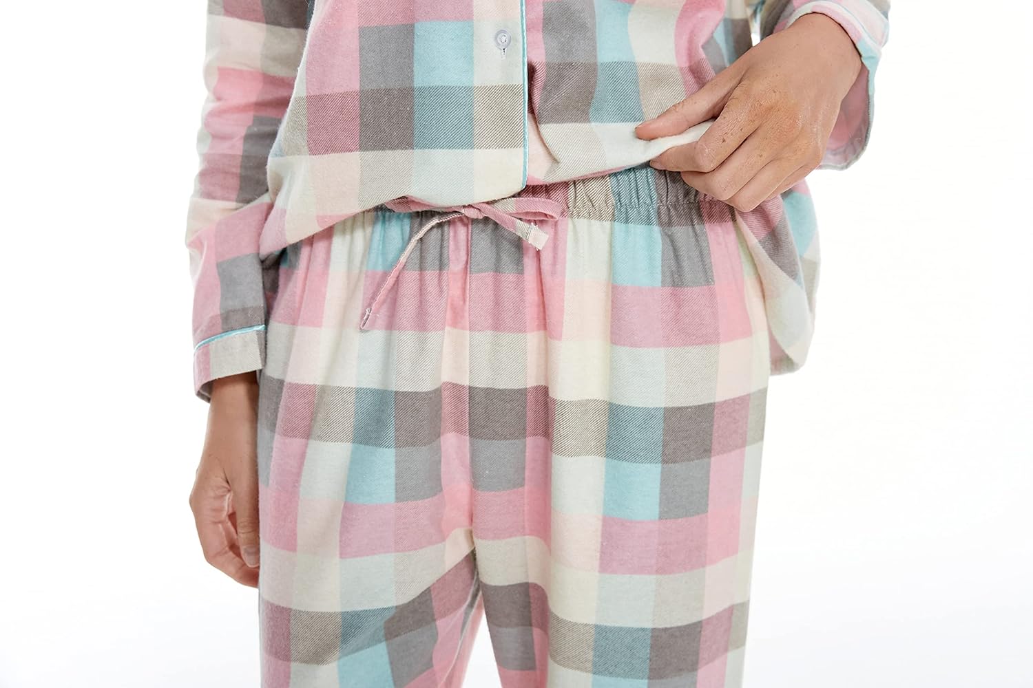 Cozy Cabin Flannel Pajama Set