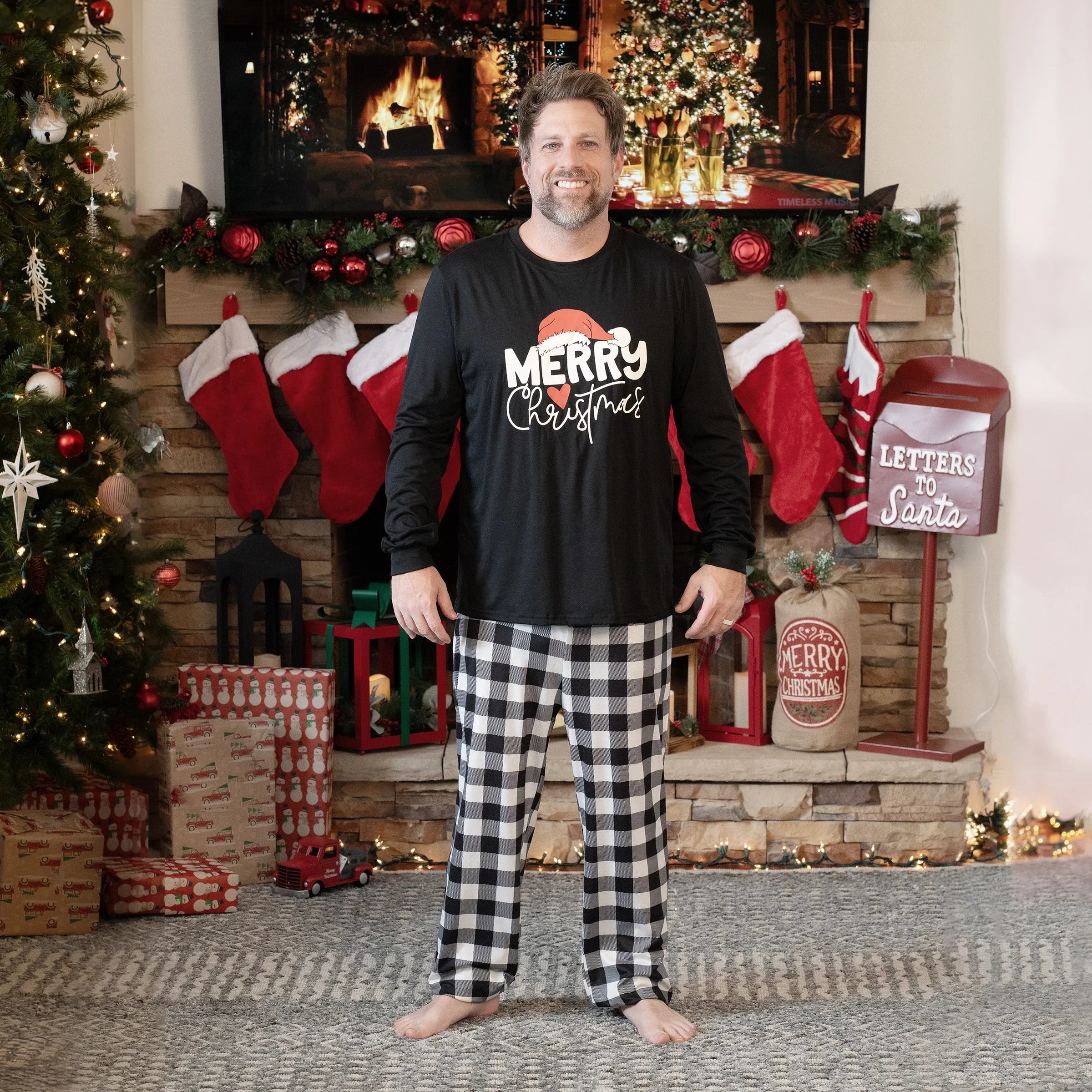 Family Christmas Pajamas Set