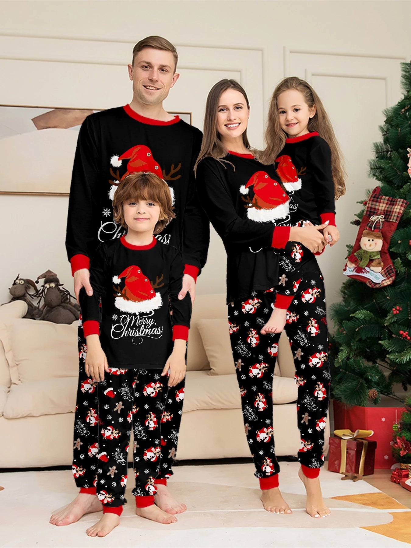 Festive Family Pajama Set