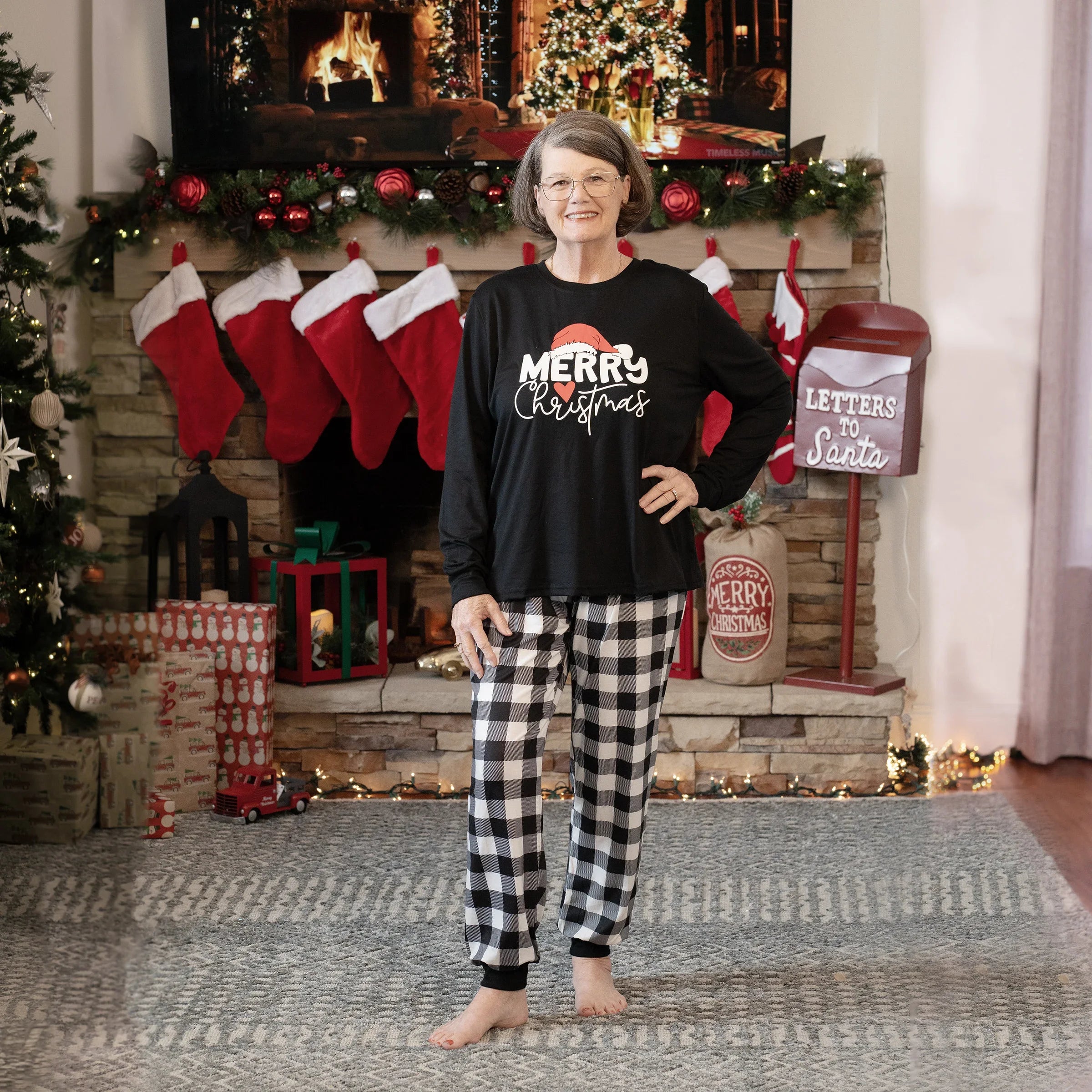 Family Christmas Pajamas Set