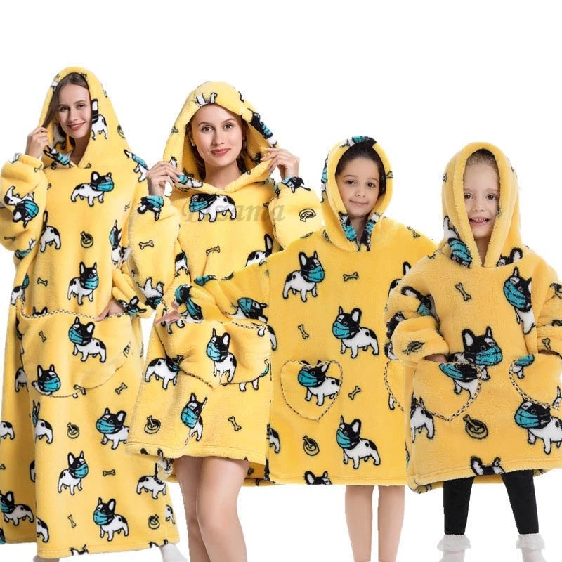 Cozy Avocado Fleece Hoodie